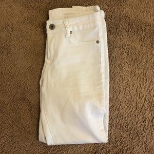 white jeans